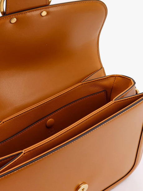 Valentino Garavani Valentino garavani 9TO5 leather shoulder bag - Oro