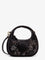 Miu Miu Wander leather mini crossbody bag with embroidery - Caffe