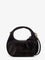 Miu Miu Wander leather mini crossbody bag with embroidery - Caffe