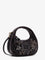 Miu Miu Wander leather mini crossbody bag with embroidery - Caffe
