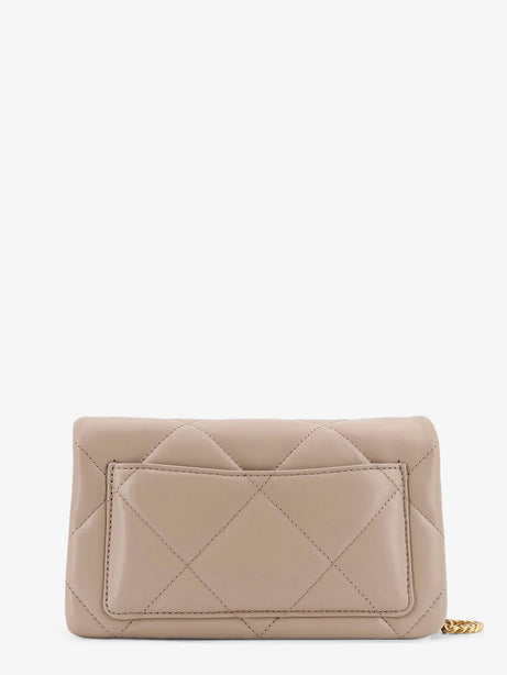 Tory Burch Kira quilted leather crossbody bag - Light Stone