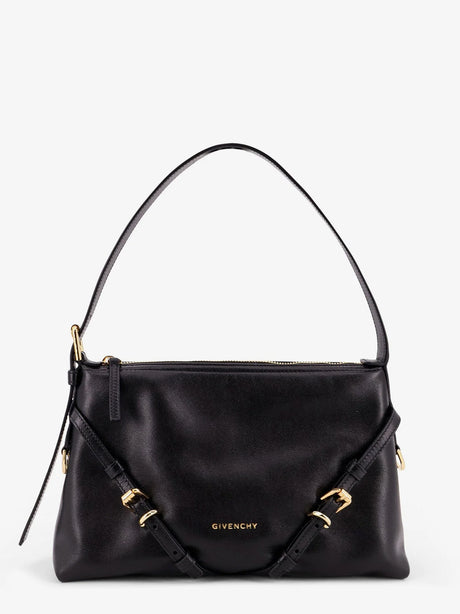 Givenchy Voyou leather shoulder bag - Black