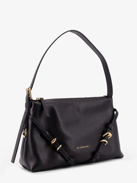 Givenchy Voyou leather shoulder bag - Black