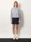 Miu Miu Pin check cotton shirt - Bleu