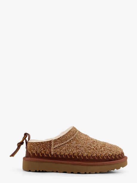 Ugg W Classic Micro Biarritz suede slip-on - Chestnut