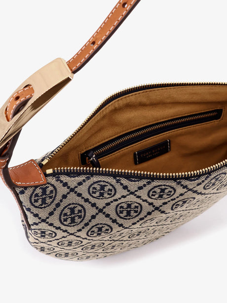 Tory Burch T Monogram Small Balloon shoulder Bag - Tory Navy