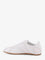Toteme Canvas low-top sneakers with leather profiles - White