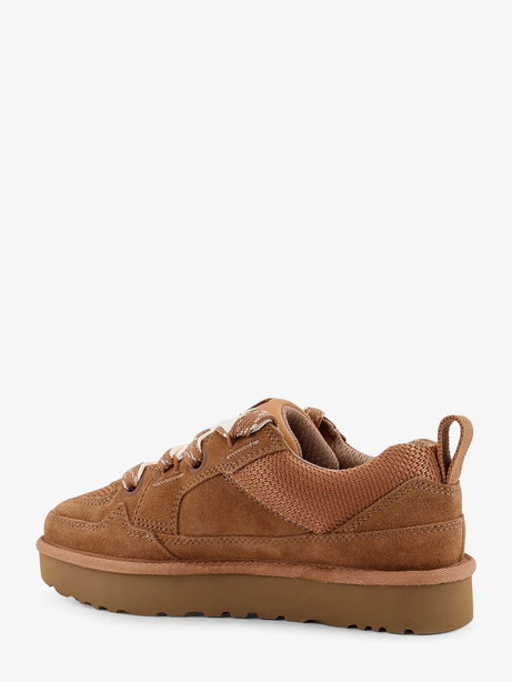 Ugg W Lo Lowmel suede sneakers - Chestnut