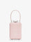 Self Portrait Satin crossbody bag with crystal details - Pink