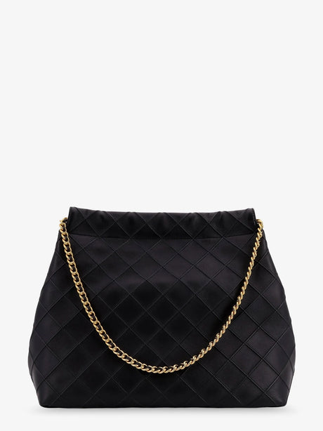 Tory Burch Fleming Hobo leather bag - Black