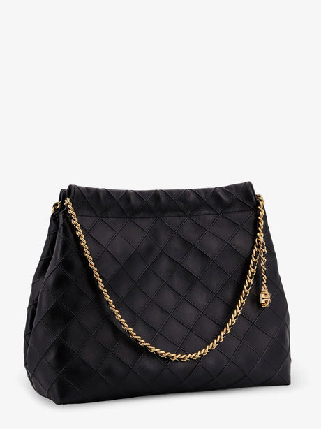 Tory Burch Fleming Hobo leather bag - Black