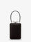 Self Portrait Satin shoulder bag with crystals - Black