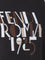 Fendi Oversize cotton sweatshirt - Black