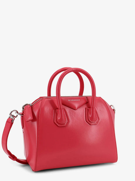 Givenchy Antigona Mini leather crossbody bag - Bright Peach