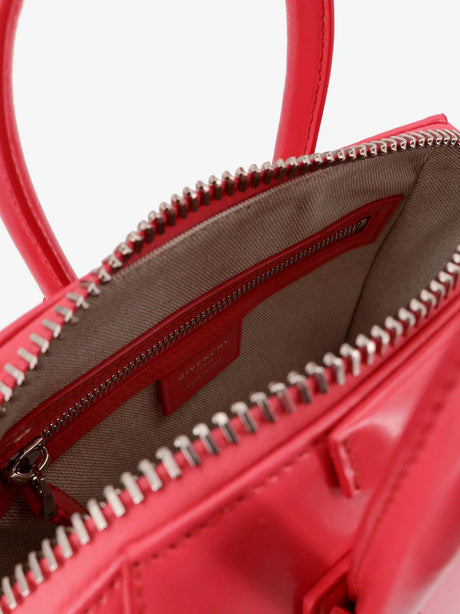 Givenchy Antigona Mini leather crossbody bag - Bright Peach