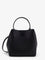 Tory Burch McGraw Small leather bucket bag - Black
