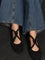 Alaia Le Teckel Suede Ballet Flats - Noir
