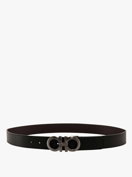 Ferragamo Reversible leather belt - Nero