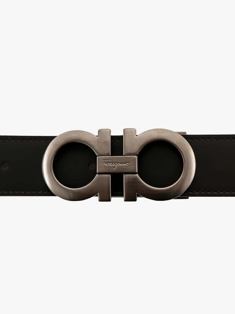 Ferragamo Reversible leather belt - Nero