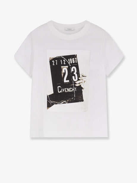 Givenchy Cotton t-shirt with print on the front - White
