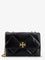 Tory Burch Kira Diamond Quilt Convertible leather crossbody bag - Black