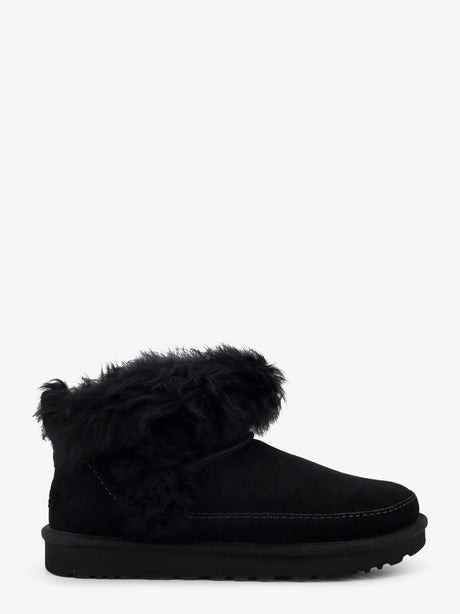 Ugg W Classic Ultra Mini suede boots - Black