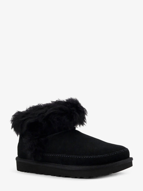 Ugg W Classic Ultra Mini suede boots - Black
