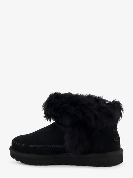 Ugg W Classic Ultra Mini suede boots - Black