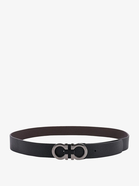 Ferragamo Reversible leather belt - Nero