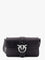 Pinko Love one classic leather shoulder bag - Nero