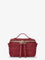 Fendi Fendi Vanity leather crossbody bag with FF motif - Rso Scuro