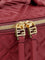Fendi Fendi Vanity leather crossbody bag with FF motif - Rso Scuro