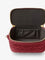 Fendi Fendi Vanity leather crossbody bag with FF motif - Rso Scuro