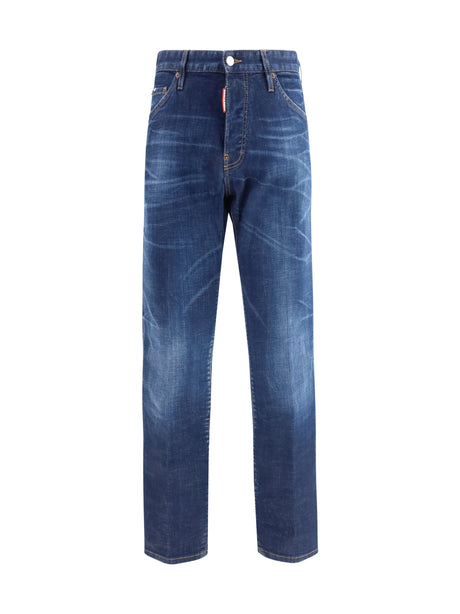 Dsquared2 Teddy Jeans - Navy Blue