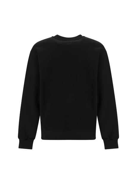 Kenzo Cotton Sweatshirt with the KENZO Wild Tiger embroidery - Black