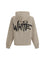 Off-White Spray Logo Skate Hoodie - Fade Out Stone