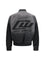 Off-White Washed denim Bomber Jacket - Black