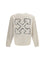 Off-White Script Arrow crewneck Sweatshirt - Pumice Stone
