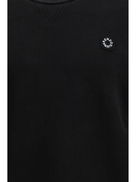 Kenzo Boke Flower 2.0 embroidered cotton Sweatshirt - Black