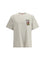 Kenzo Wild Tiger motif embroidered on the chest oversized T-shirt - Pale Grey