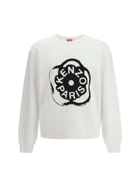 Kenzo Boke Flower 2.0 cotton Sweatshirt - Off White