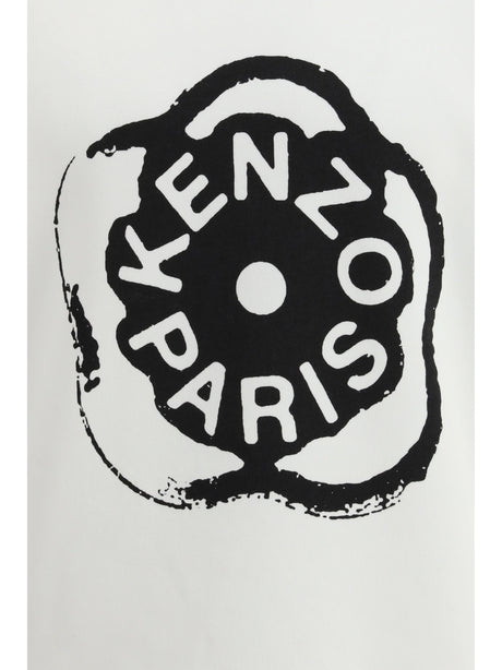 Kenzo Boke Flower 2.0 cotton Sweatshirt - Off White