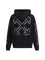 Off-White Chain Araldic Arrow Skate Hoodie - Black