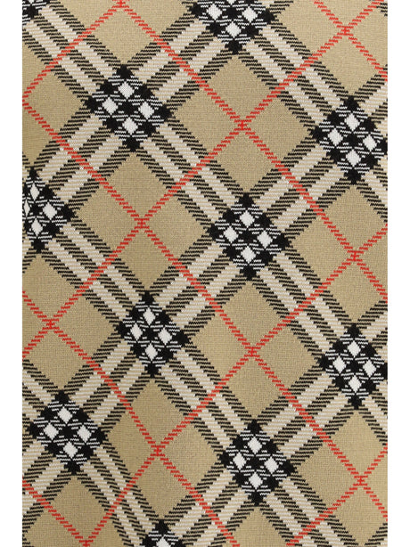 Burberry Wool Check Sweater - Sand Ip Check