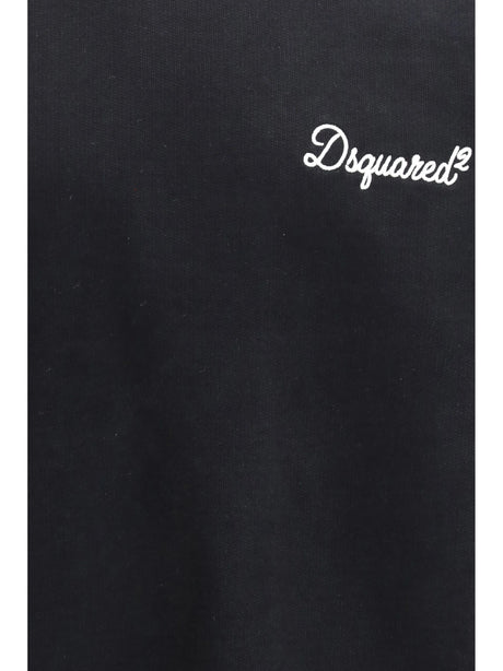 Dsquared2 Logo cotton Sweatshirt - Black