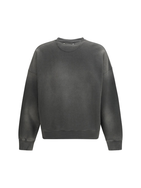 Golden Goose Star Embroidered Sweatshirt - Charcoal