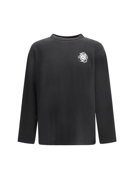Kenzo Boke Flower 2.0 long-sleeved cotton T-shirt - Black