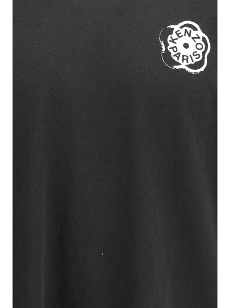 Kenzo Boke Flower 2.0 long-sleeved cotton T-shirt - Black
