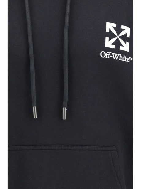 Off-White Small Arrow Skate Hoodie - Black