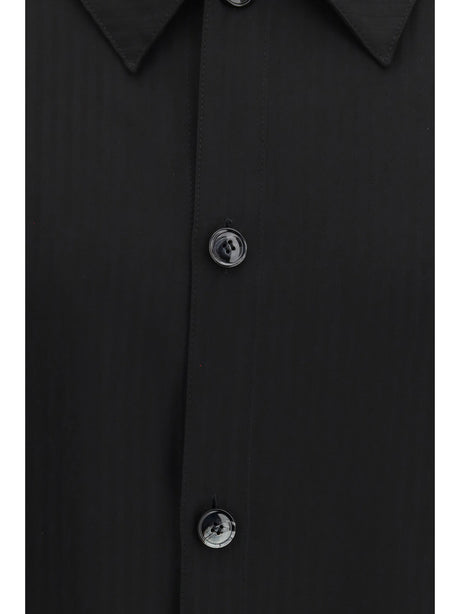 Giorgio Armani Chevron viscose twill Shirt - Uc001